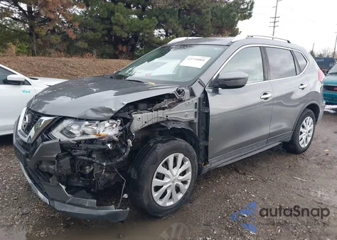 2017 Nissan Rogue S из США, поврежденный, VIN KNMAT2MVXHP521906